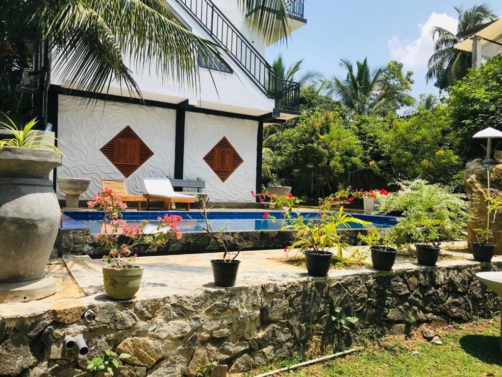Peaceful Green Villa Unawatuna Exterior foto